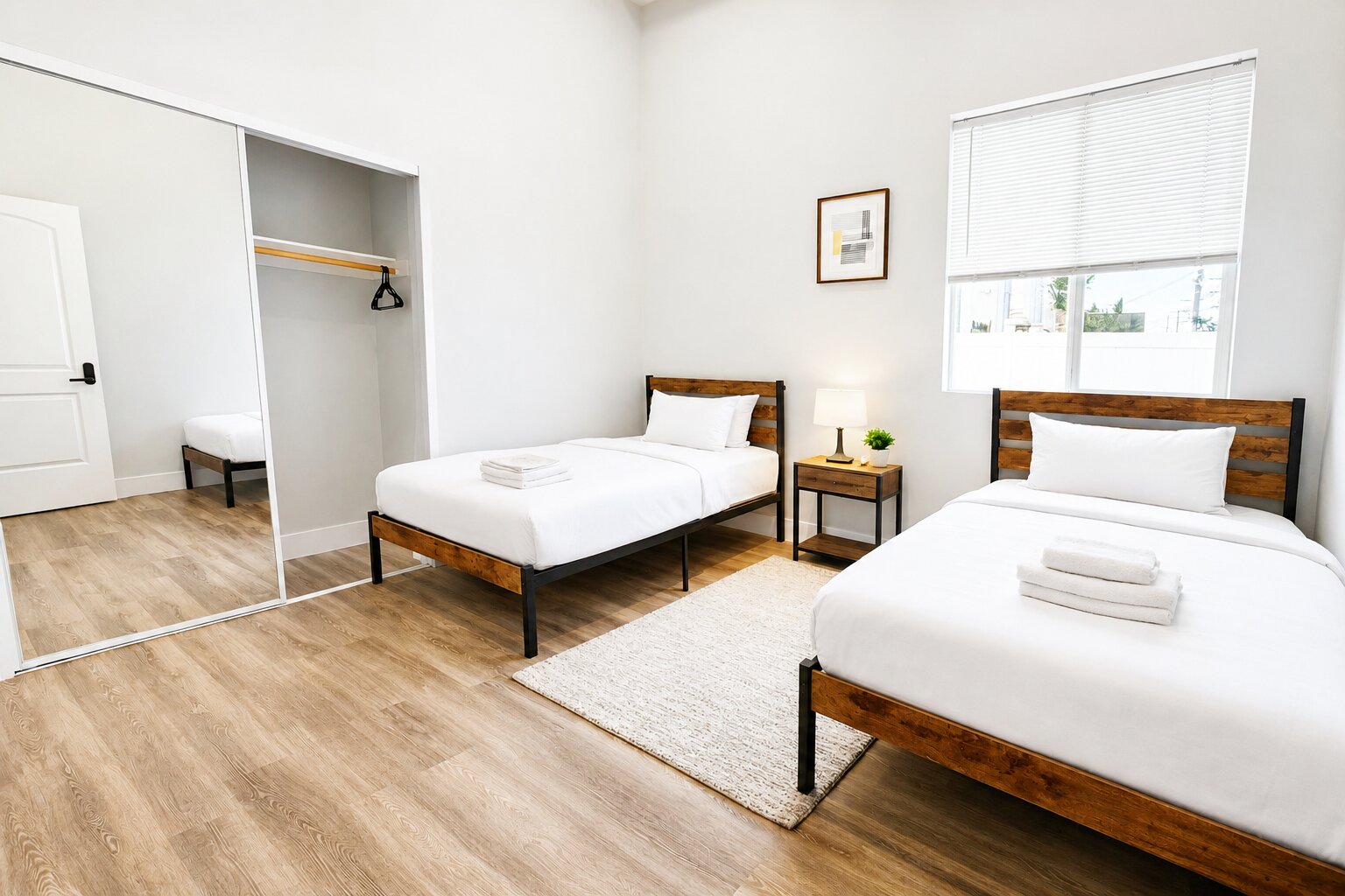 Two person room at Aeris Living